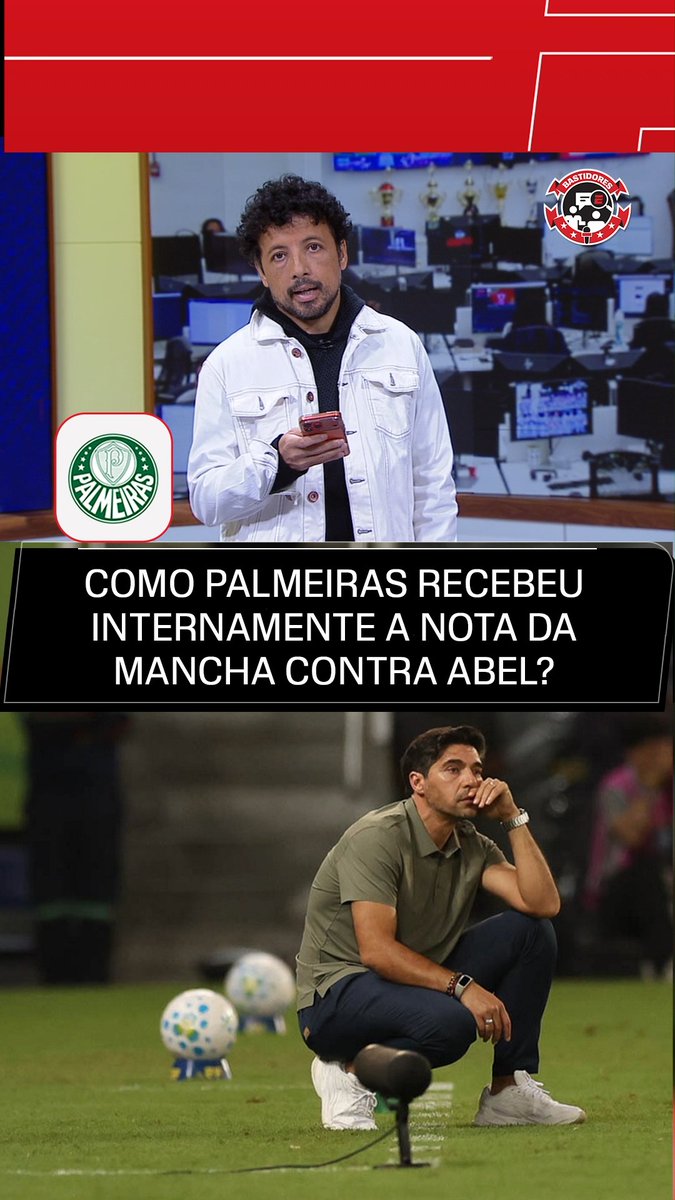 'FORA, ABEL' TEVE REPERCUSSÃO NO PALMEIRAS? No Fala a Fonte, André Hernan falou sobre a nota oficial da Mancha Verde pedindo a saída de Abel Ferreira e como isso repercutiu dentro do Palmeiras! 👉 Saiba TUDO sobre o mercado da bola no Fala a Fonte, ao vivo, de segunda a sexta, no YouTube da ESPN Brasil! #FalaFonte #FutebolNaESPN