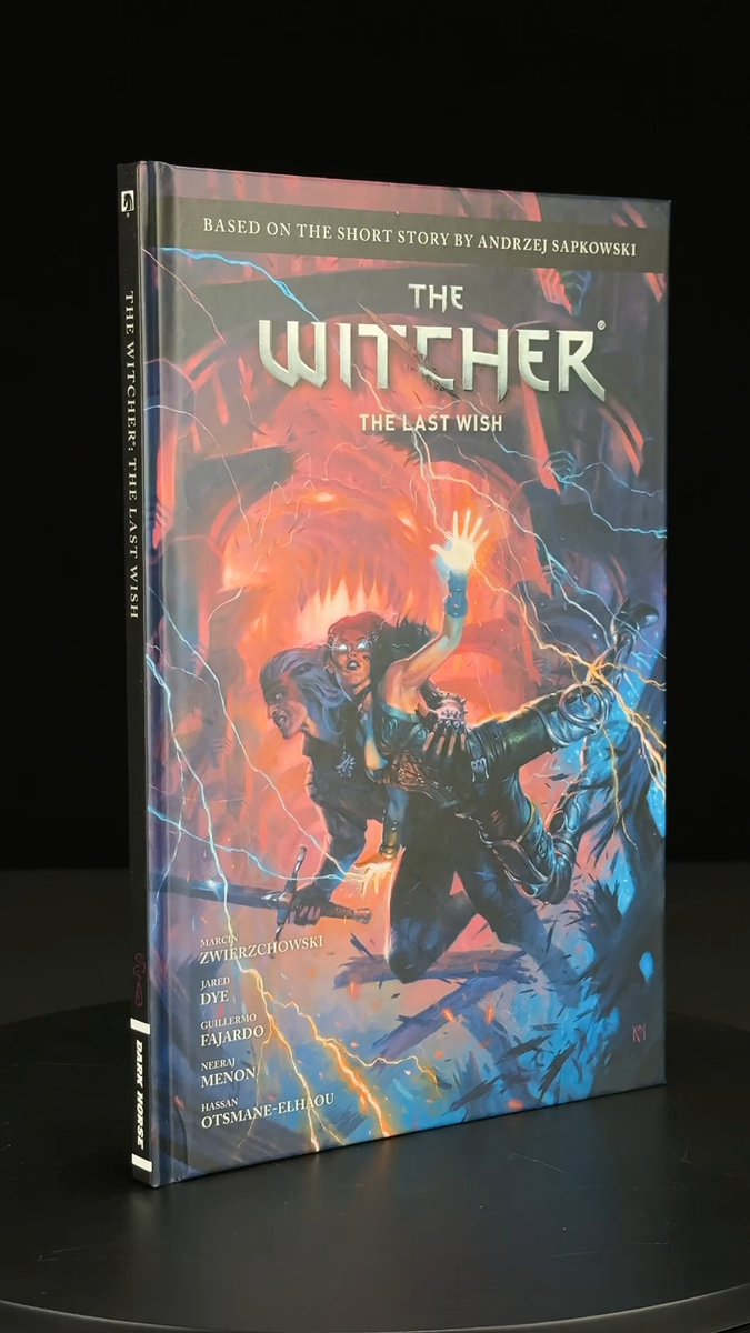 Andrzej Sapkowski’s The Witcher: The Last Wish is now shipping! Grant your wish for more The Witcher with this original short story that puts Geralt at the mercy of magic and a very special sorceress. Dark Horse Comics CD PROJEKT RED #thewitcher