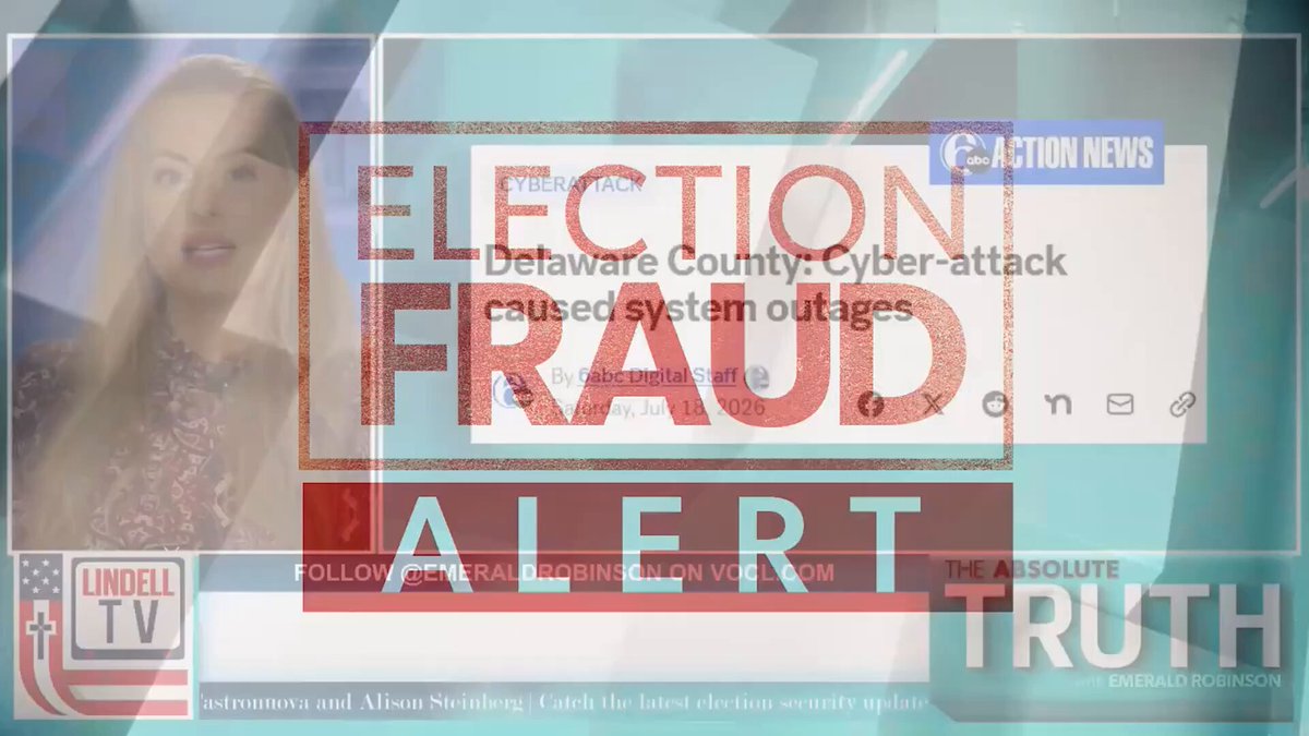 🚨 BOMBSHELL ELECTION WHISTLEBLOWER COMES FORWARD WITH RECORDINGS FROM INSIDE DELAWARE COUNTY For the FIRST TIME, a 2020 Delaware County, PA election worker known as “Regina” is going public with audio and video she says she personally recorded from inside the election operation. Her allegations are explosive: • 27 USB drives went missing and were never recovered • Election return sheets were incomplete or missing information • Election judges were pressured to sign incomplete paperwork or called back to add information AFTER THE FACT • Regina says information on the backs of return sheets was deliberately withheld from public records requests • Recordings capture officials discussing destroying voting-machine tapes amid a Right-to-Know request This isn’t someone analyzing the election years later. She says she was inside the facility. She witnessed what happened. And she recorded it. Now those recordings are coming out.
