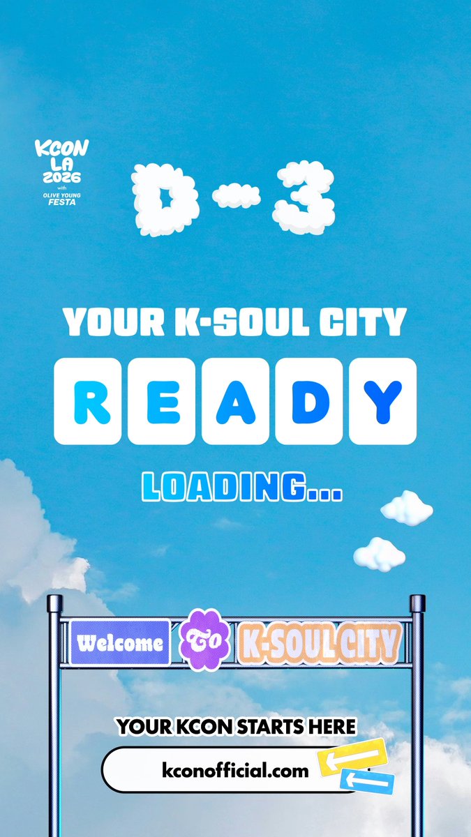 [#KCONLA2026] D-3 COUNTING DOWN TO KCON LA! 𝐆𝐄𝐓 𝐘𝐎𝐔𝐑 𝐓𝐈𝐂𝐊𝐄𝐓 𝐍𝐎𝐖! 🎟️ 🔗Ticket Info - KCON LA 2026 AUG 14-16 Arena, LA Convention Center Let’s #KCON