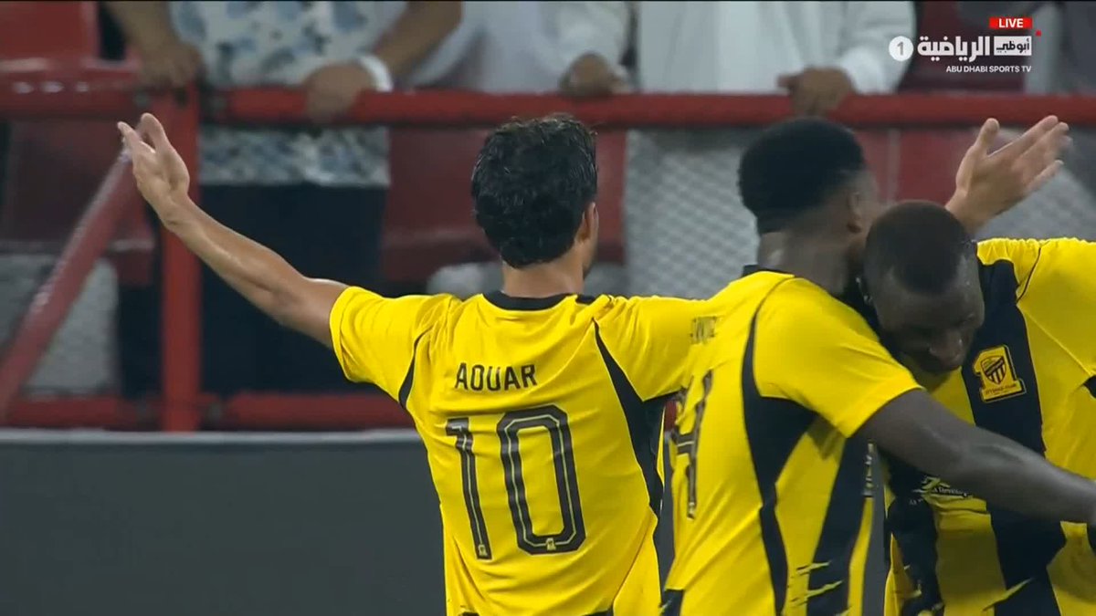 فريق الاتحاد يسجل الهدف الثالث عن طريق حسام عوار ⚽ #دوري_أبطال_آسيا_للنخبة #الجزيرة_الاتحاد