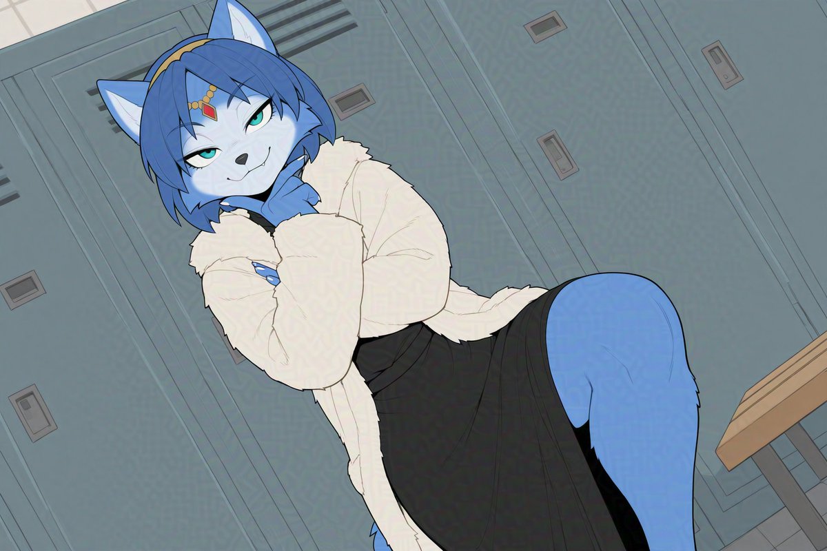 Krystal - Star Fox First animated SFW preview for them! 195 images and 110 animations in the full set.