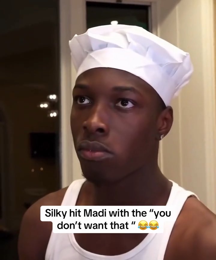 Why did Silky smack his taco 😭 Madi wanted to kill him😂