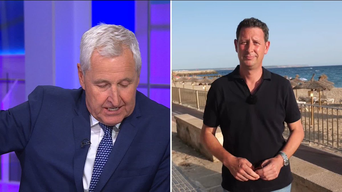 Spain is getting ready to be plunged into darkness when the total solar eclipse makes its way across Europe tomorrow evening, Sky's Alistair Bunkall reports from Mallorca. 📺 Sky 501, Virgin 602, Freeview 233 and YouTube