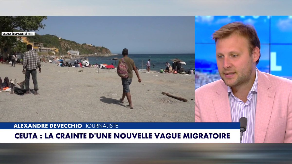 «Il y aura un avant et un après Ceuta. Le Maroc a attaqué l'Espagne via l'arme migratoire. C'est un avertissement pour l'Espagne et toute l'Europe», estime Alexandre Devecchio, journaliste, dans #HDPros2Ete Toute l'info est à retrouver sur
