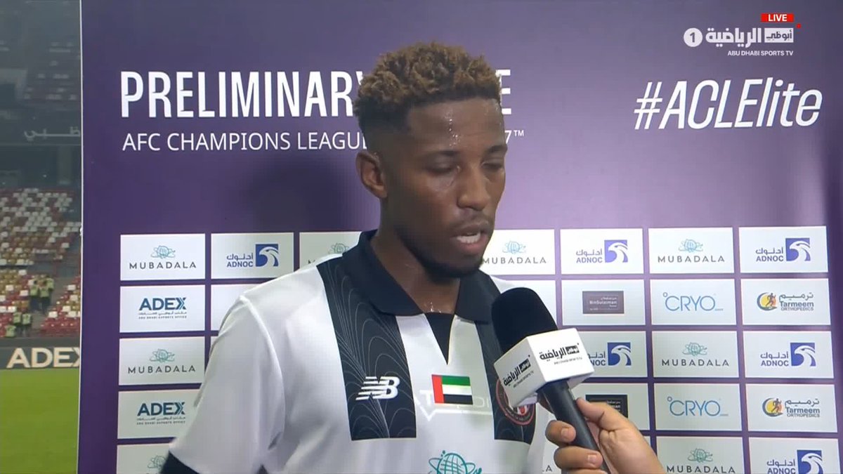 لقاء مع سيمون بانزا مهاجم فريق الجزيرة الإماراتي 🎙️ #دوري_أبطال_آسيا_للنخبة #الجزيرة_الاتحاد