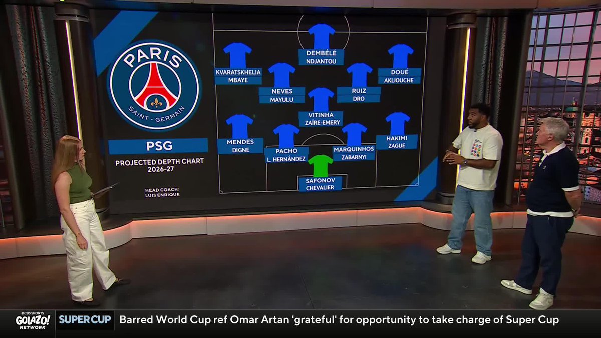 "A club that is well-organized, knows what it's doing, has an identity" 👏 Troy Deeney and Geoff Shreeves give PSG their flowers as they aim for a Champions League three-peat 3️⃣