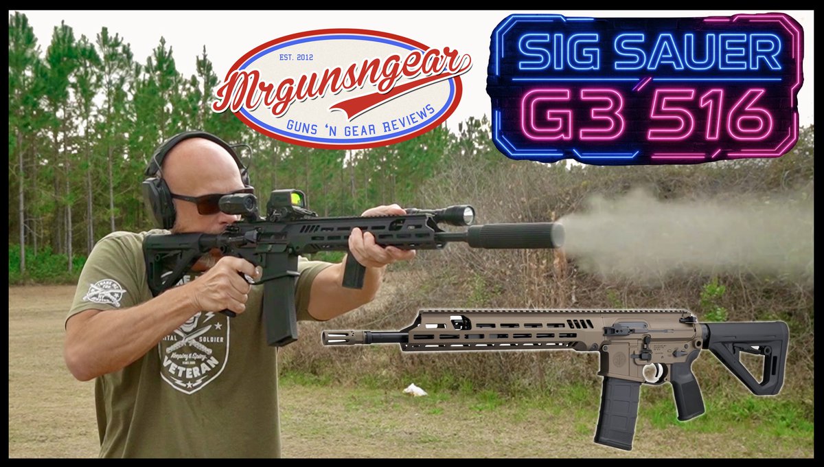 Full review of the Sig Sauer Gen3 516 🇺🇸 Link to buy one in the comments section ⬇️ #piston #SigSauer #shortstroke #fancy