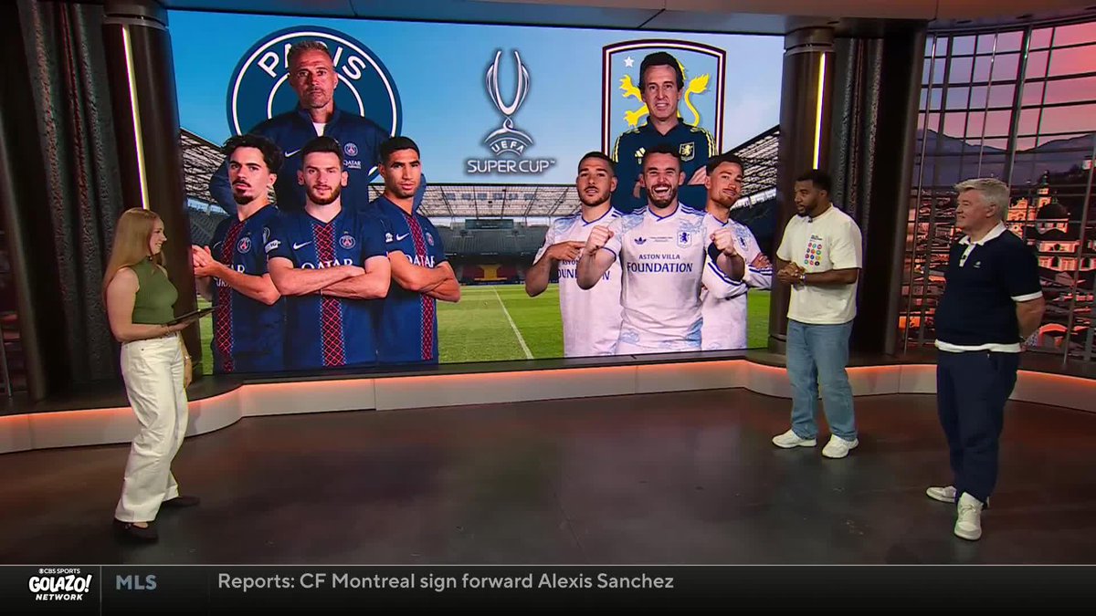 "I think it's a massive game for Villa—and I actually make them slight favorites" 😳 Troy Deeney with a bold prediction ahead of the UEFA Super Cup 🗣️ Watch PSG vs. Aston Villa in the UEFA Super Cup | Coverage begins Wednesday at 2:30 PM ET on Paramount+ and CBS Sports Network 📺