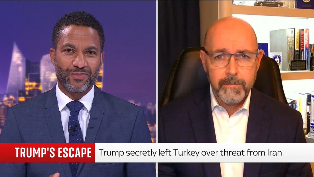 "The Secret Service would be the last group that would advertise this capability or method." Former U.S. Secret Service agent Paul Eckloff says a lot of questions need to be asked about how their methods to help Trump leave Turkey were made public.