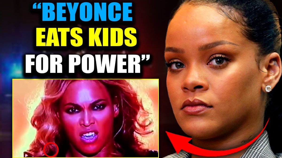 Leaked Rihanna Tape Exposes 'Satanic Witch' Beyonce Eating Kids for 'Superhuman Powers' Secret footage from the interview of the century has just surfaced, and Rihanna is pulling no punches. She confessed to Wendy Williams that Beyonce is an "Illuminati witch" of the darkest kind... who kills "white children" in Satanic rituals to gain access to "super human powers."