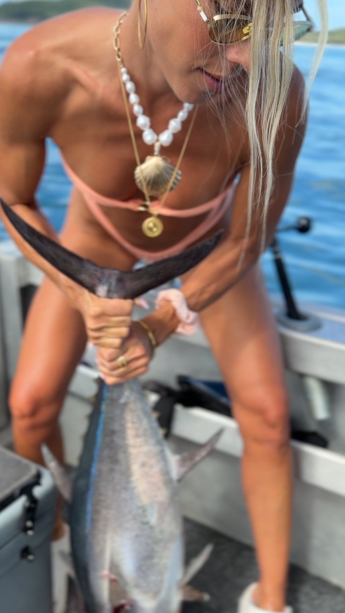 got the fish and the tan 🎣