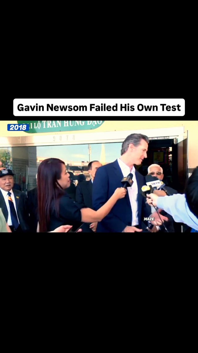 Gavin Newsom said it best himself: a governor who can't fix homelessness or affordability is a failure. What does that make him?