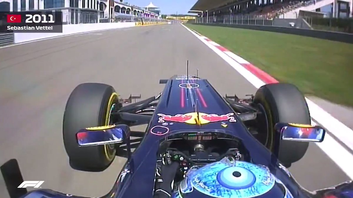 A lap around the Istanbul Park by Sebastian Vettel and his RB7, which helped him secure pole position in 2011