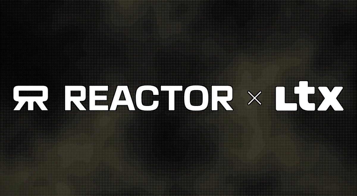 Introducing LTX’s newest open-weight model for realtime avatars - available on Reactor day 0. We're proud to partner with LTX.io to make it easier than ever to build lip-synced, fully-voiced AI personas at cinematic quality with our API. Try it here: