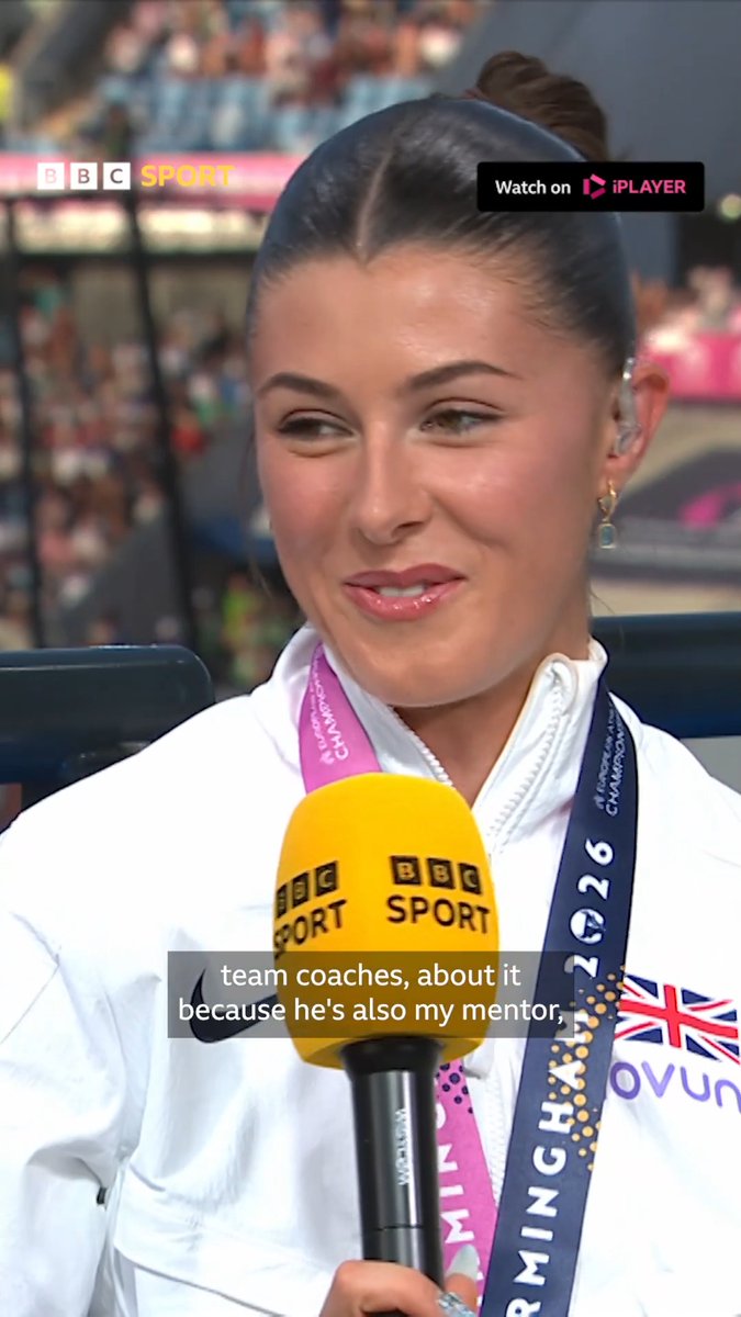 Amy Hunt 👏👏👏 She's looking to be iconic, she's already got a gold medal and she's ready for a momentous week at the European Championships ✨