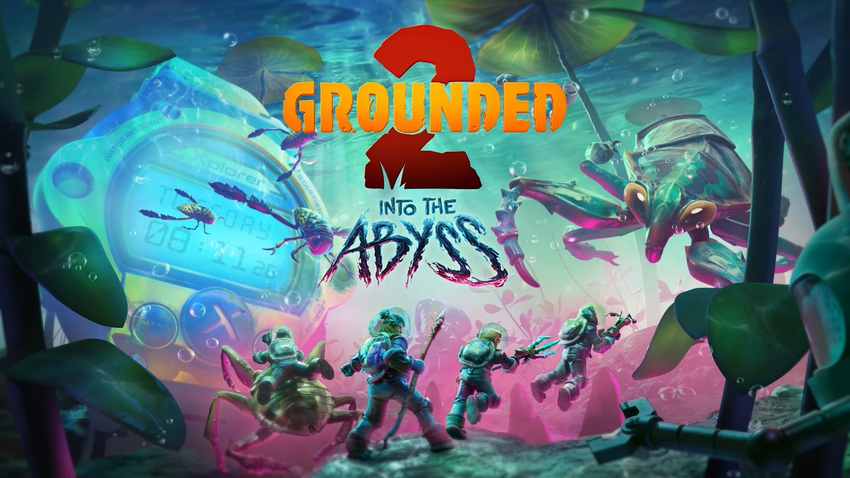 💿 What’s hot? These tracks! The Grounded 2 official game soundtrack now includes music from “The Toxic Tangle” and “Into the Abyss”, written and recorded by musical artist Finishing Move Inc.