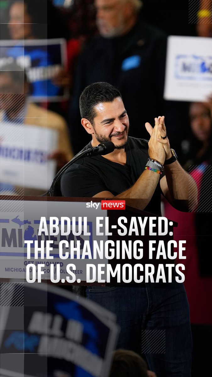 Abdul El-Sayed is the changing face of Democratic politics. The left-wing poster boy is the party’s pick in Michigan to run for the Senate. James Matthews investigates how his elevation in the party reflects the Democrats' split. 🔗