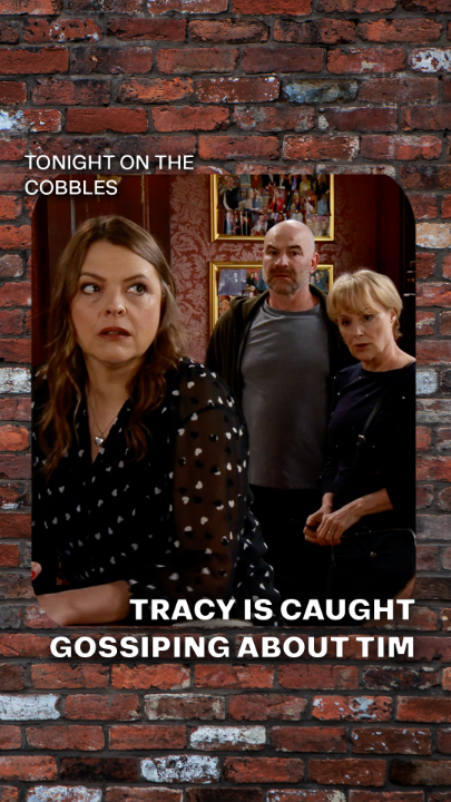 Wouldn't be Tracy if she wasn't stirring the pot 🫠 #Corrie