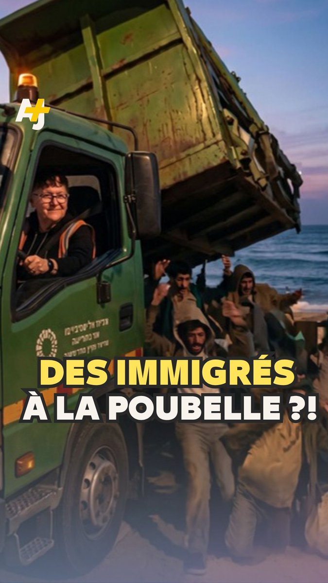Cette Israélienne a publié une vidéo générée par IA où elle “ramasse” les immigrés noirs de Tel-Aviv avec un camion-poubelle…