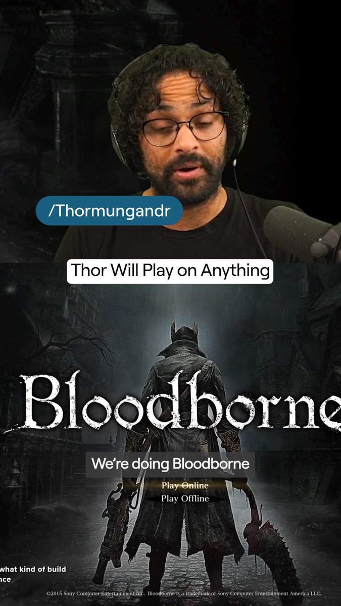everything is a controller to Thormungandr 🔜PAX WEST 2026 The Twitch streamer recently beat Dark Souls 3 DLC using only a Donkey Konga bongo peripheral, continuing a long history of beating games with anything besides a controller or keyboard and mouse. Congrats on the dub /thormungandr!