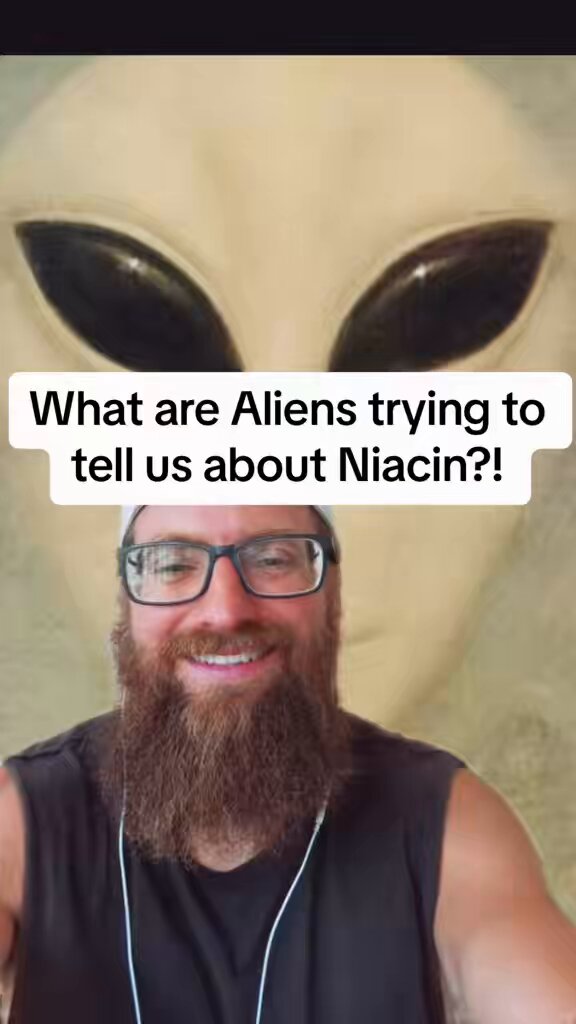 What are Aliens trying to tell us about Niacin? And why is NASA studying Niacin? And what is even going on?! 👽 ☄️💪