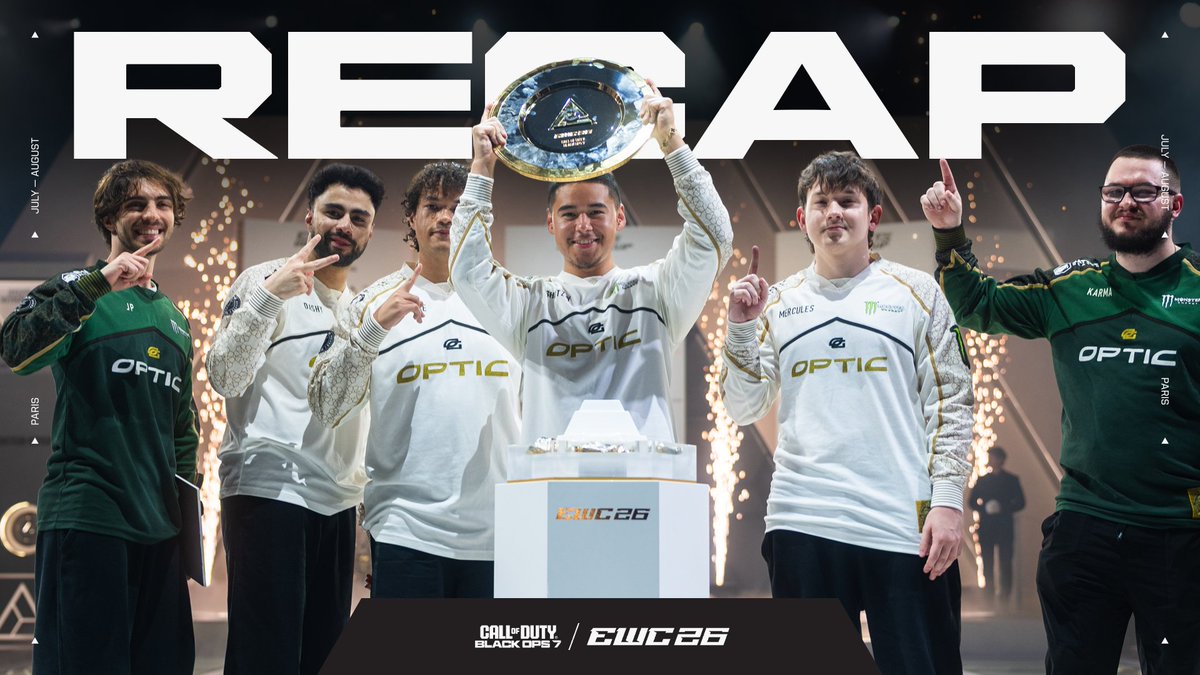 The world’s best fought for the COD BO7 at EWC26 title. 🏆 Relive the journey to see the reigning champions defend their title and go back-to-back.