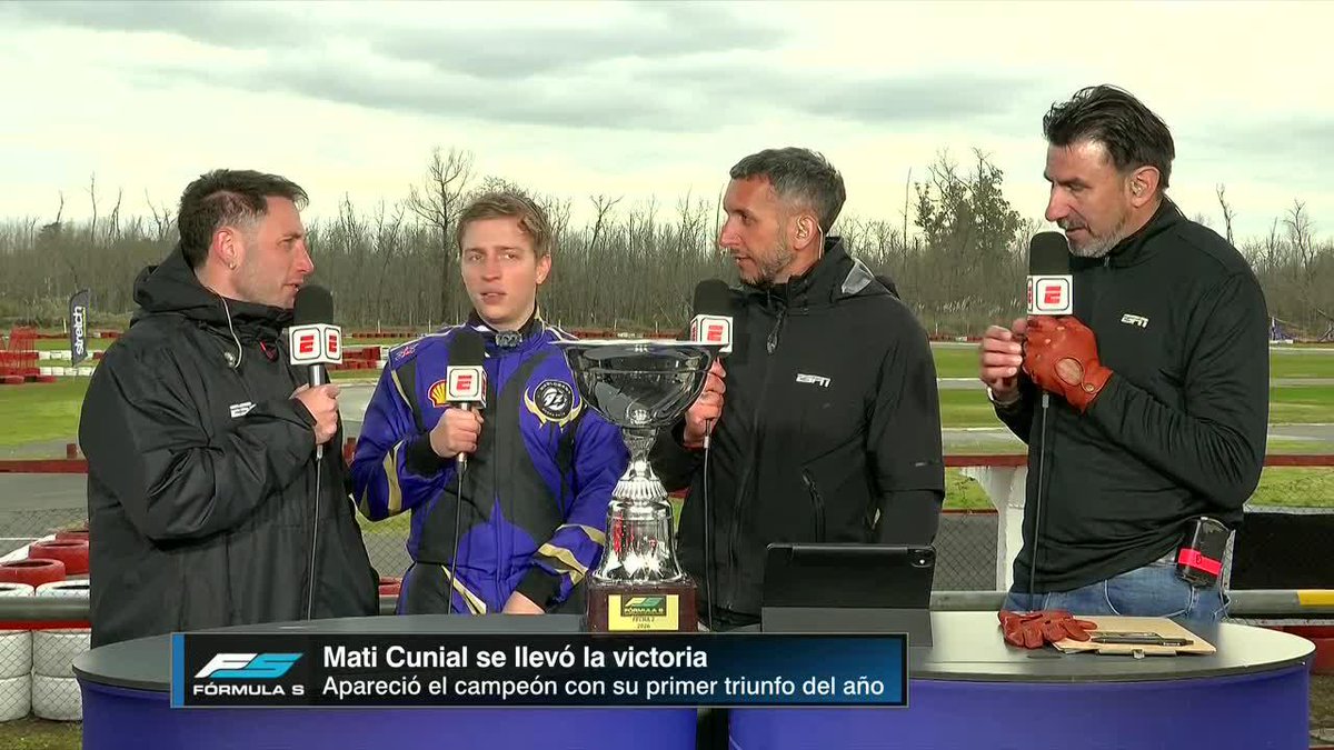 ¡LA PALABRA DEL GANADOR! 👏 Mati Cunial y todo lo que dejó la carrera. ¡EL TROFEO LE ENCANTÓ! ▶️ Mirá la 🏎️ #FórmulaStreamers en el Plan Premium de #DisneyPlus