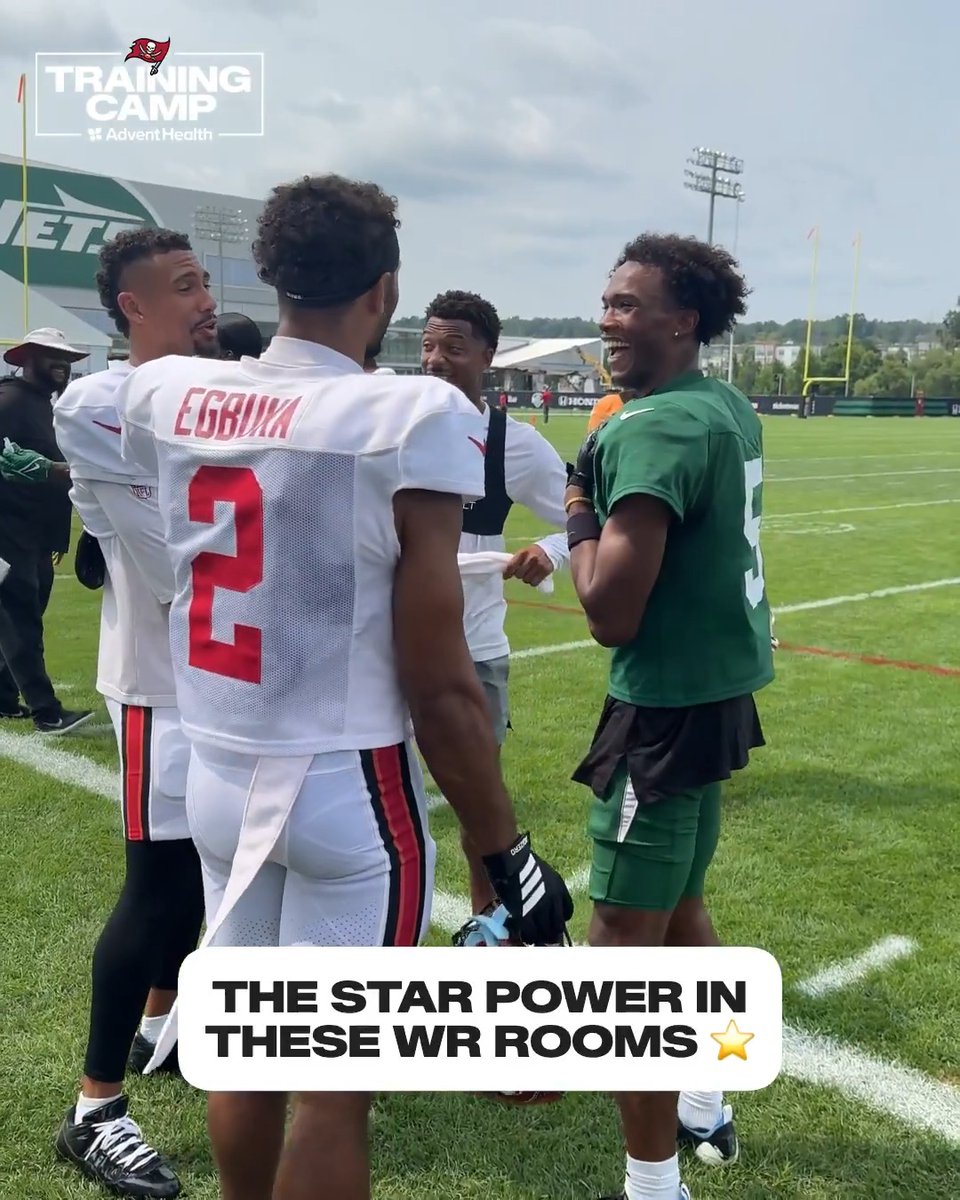 WR link up at Training Camp 🔗