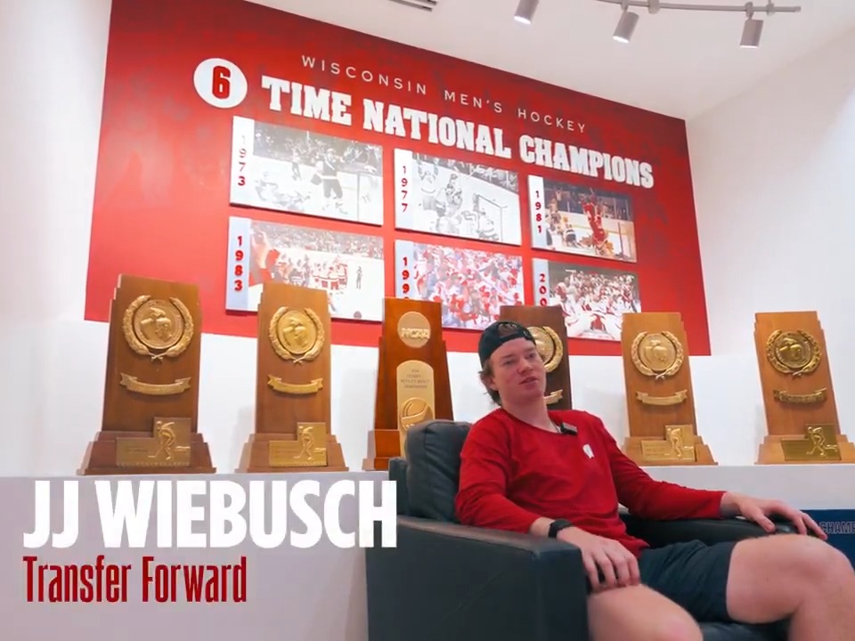"We started the game in the box. I was the guy in the box and those fans were so annoying." - transfer forward JJ Wiebusch on Badger fans 😀 'Without you, Wisconsin would be just another good team.' 🎟️