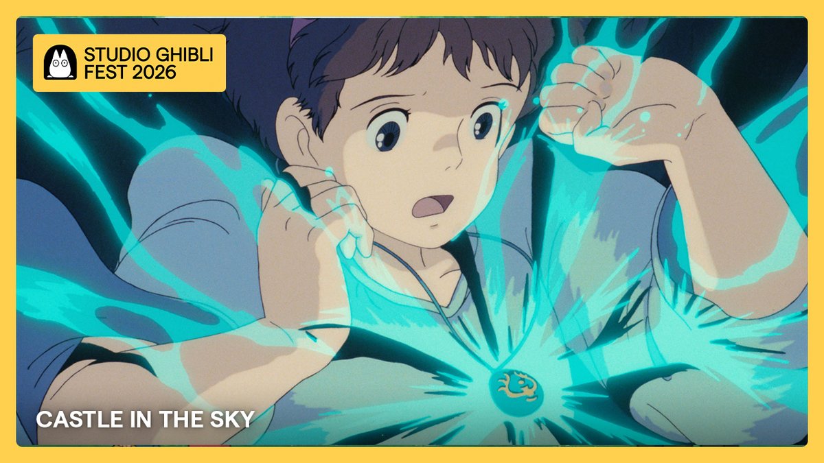 Celebrating its 40th anniversary, Hayao Miyazaki's CASTLE IN THE SKY returns to theatres August 22-26 for Ghibli Fest.