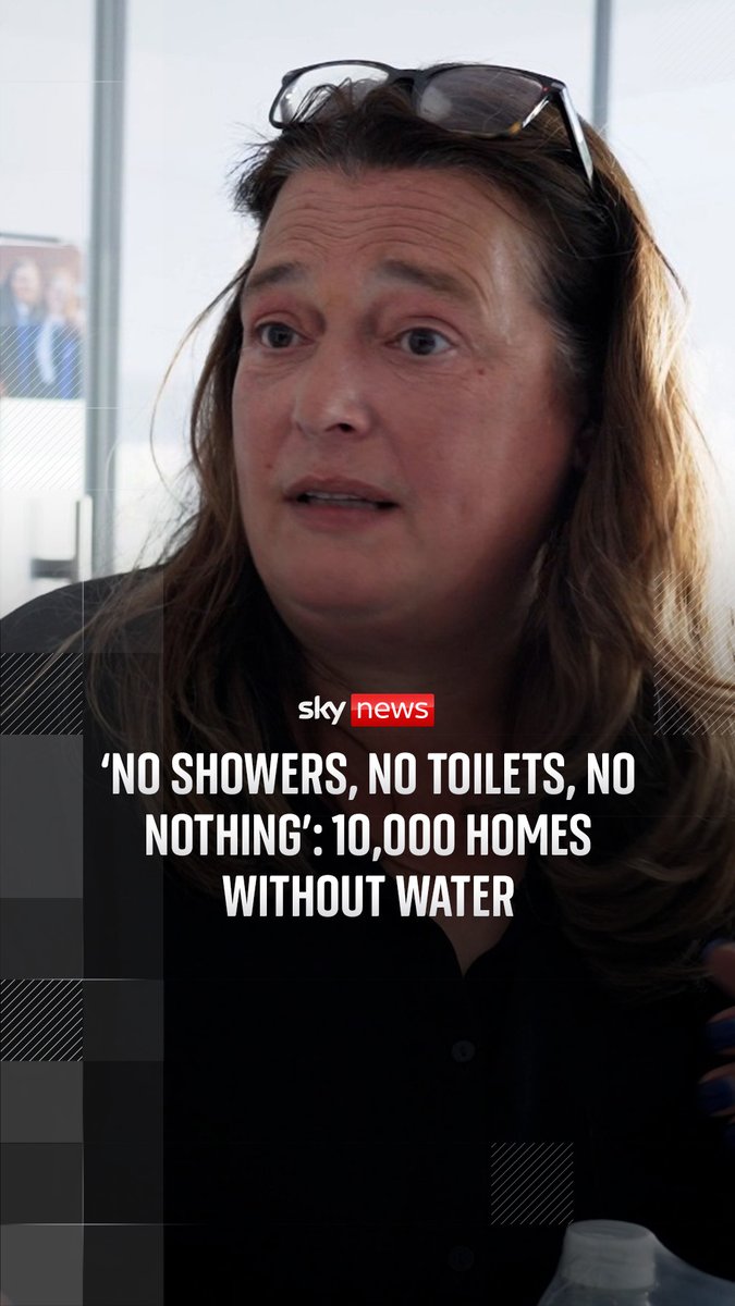 Residents in Woodford say they're 'really fed up' after three days without water due to a burst water main. Thames Water says it's “working tirelessly in extremely difficult circumstances to fix the broken pipes”, but that it’s proving trickier than expected. Sky's emma birchley explains the situation. 🔗