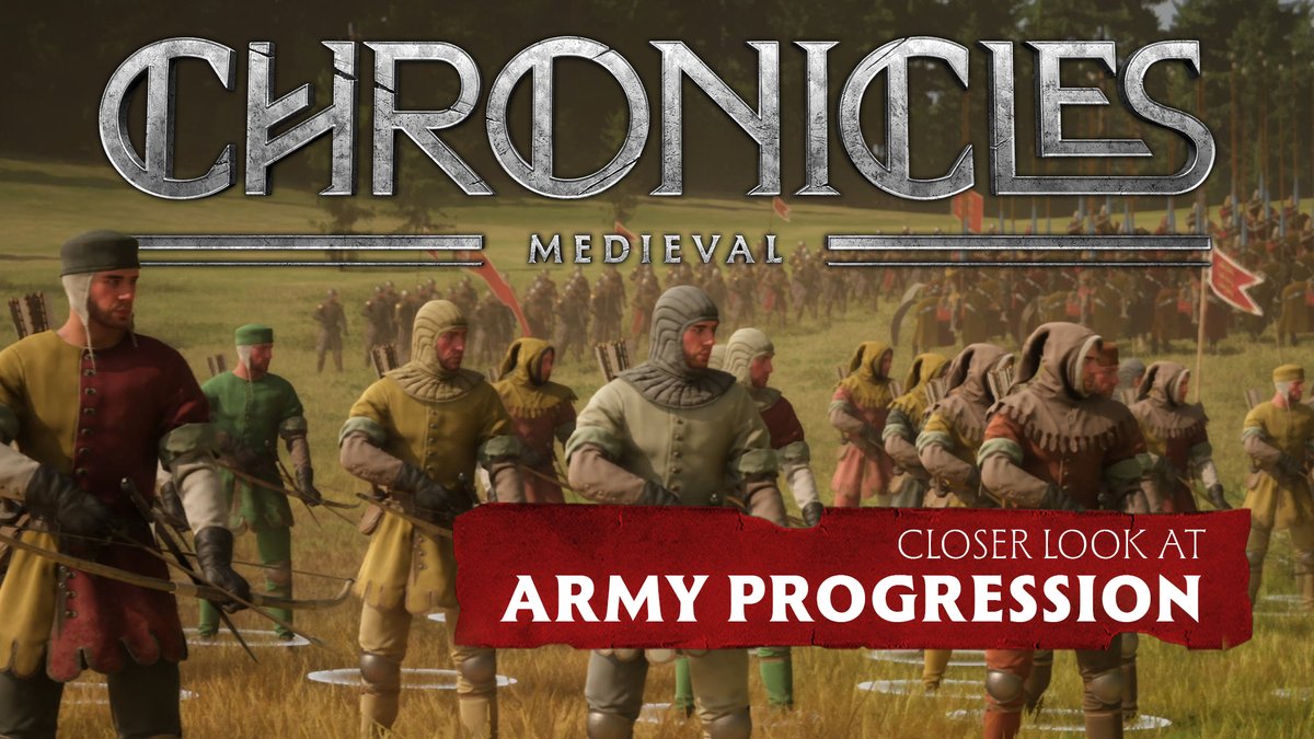 Get a closer look at Army Management in Chronicles: Medieval, together with Senior Game Designer Nikki Kuppens. ⚔️