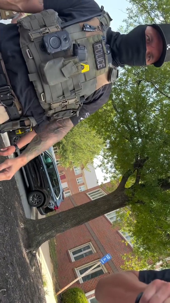 New viral video shows a masked ICE agent pulling a gun on a U.S. citizen in Northern Virginia
