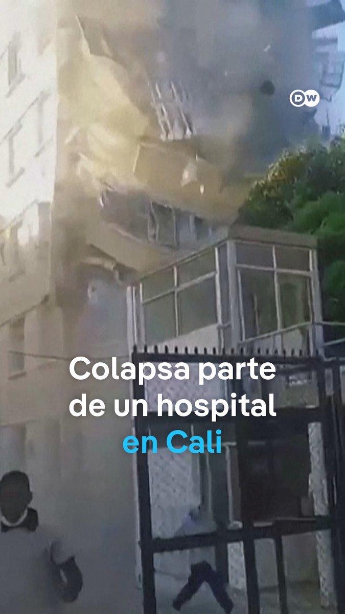 Un hospital de Cali sufre un derrumbe parcial tras terremoto en Colombia Una parte del Hospital Universitario del Valle, en Cali, colapsa tras el sismo que sacudió el oeste de Colombia el 10 de agosto. Se derrumbaron las áreas de cardiología y pediatría. Según el hospital, unos 90 pacientes han sido trasladados, mientras otros están recibiendo atención médica en la calle.