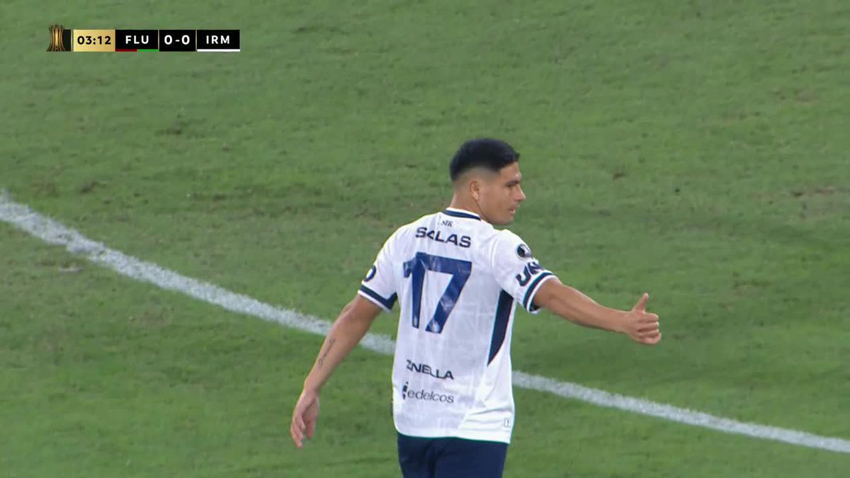 AVISÓ MAXI: Salas sacó un zurdazo en el Maracaná y casi marca el primero del partido entre Independiente Rivadavia y Fluminense. 📺 Mirá TODA la CONMEBOL #Libertadores por #DisneyPlus Plan Premium