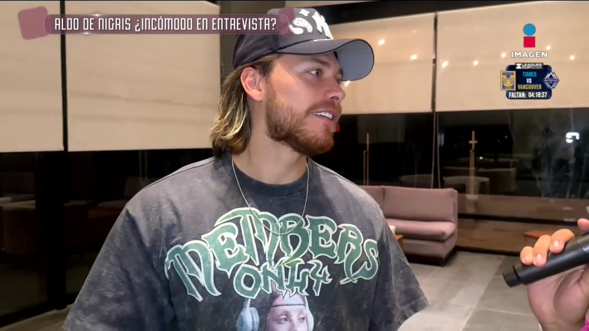 ¿Aldo de Nigris se INCOMODÓ en entrevista donde aseguraron que NO tiene carrera? Él responde cómo se sintió ante los comentarios de la entrevistadora #DePrimeraManoTV👌 de lunes a viernes 3 pm por el 3.1 de #ImagenTelevisión: