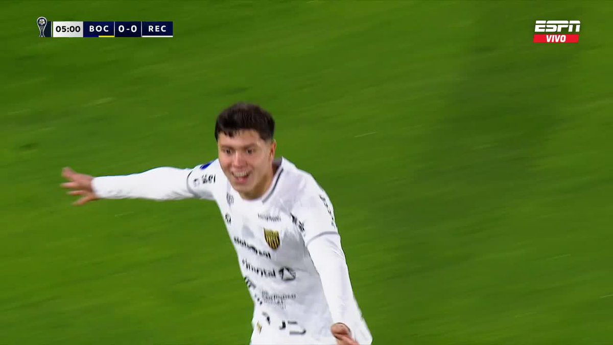 ¡Gol de Pedro Ríos! Recoleta vence 1-0 a Boca Juniors.