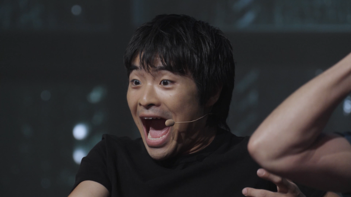 Dallas Liu and Ian Ousley playing a horror game is cinema 🎮: UNHINGED is now on Netflix.