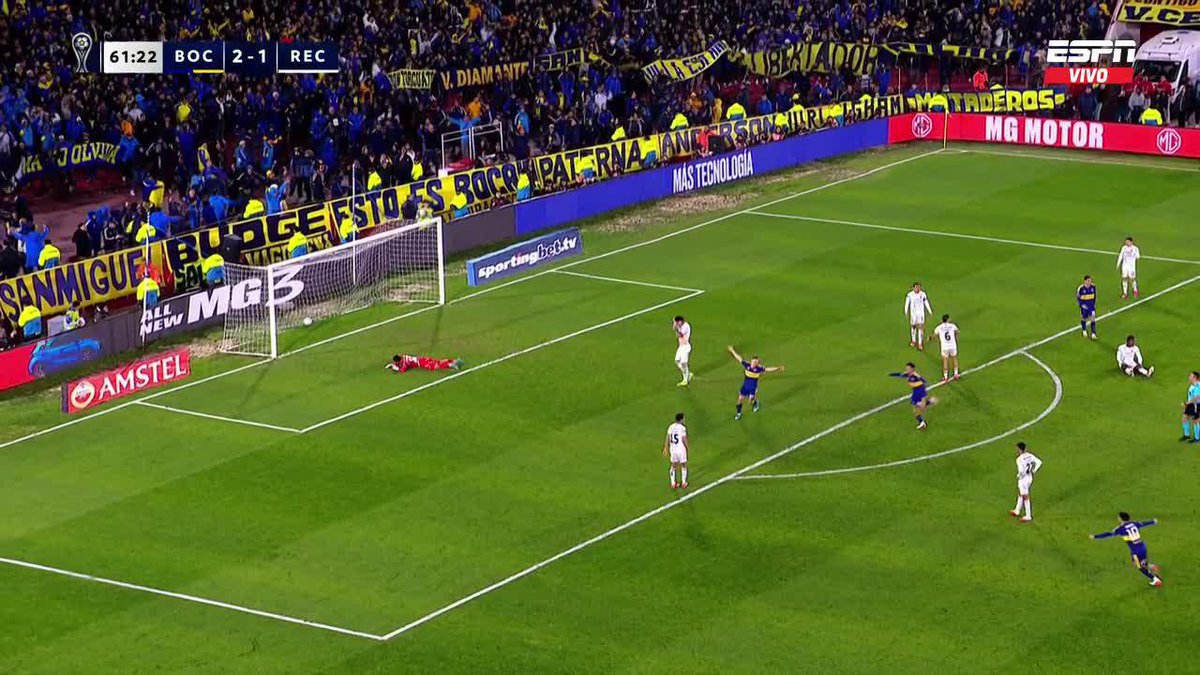 🔥 ¡GOLAZO TOTAL DE BOCA PARA QUE LLEGUE EL TERCERO! Taco de Merentiel y zapatazo de Flores para el 3-1 sobre Recoleta. 🏆 CONMEBOL #Sudamericana