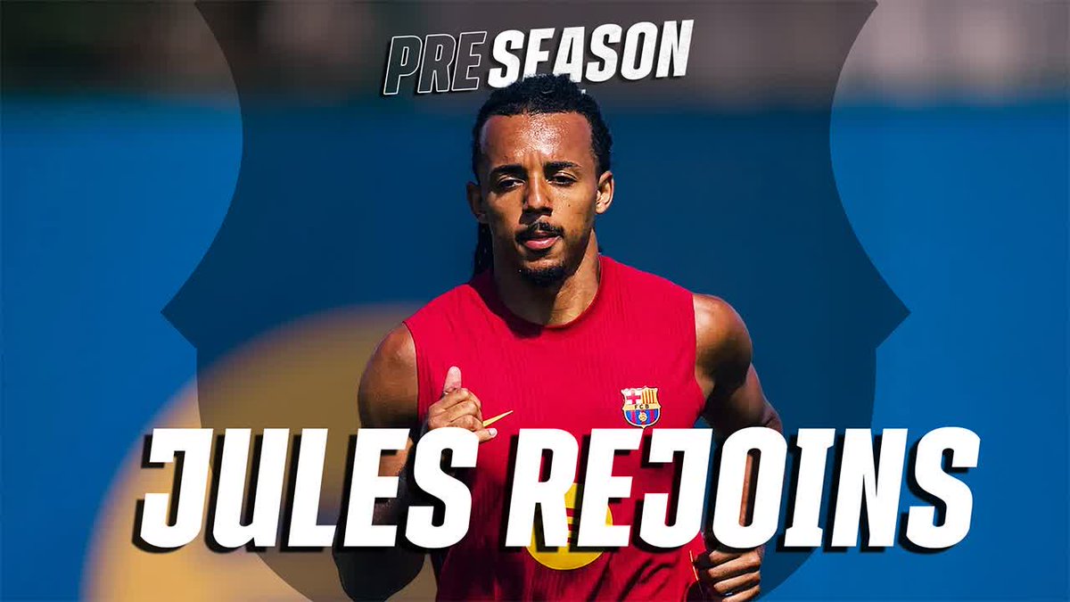 🙂 Dia de trabalho com regresso de Jules Kounde.🔵🔴