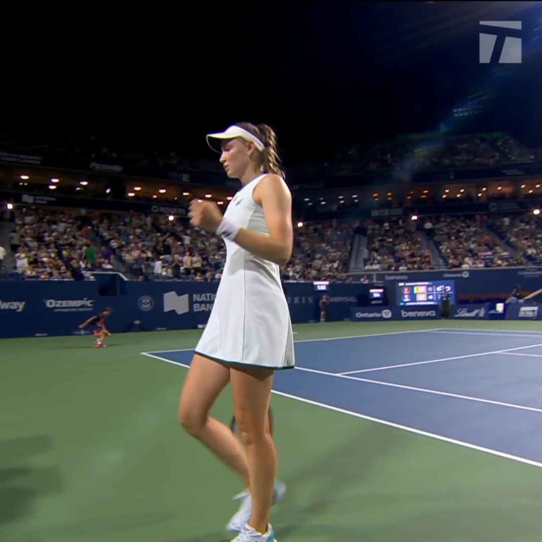 Never count out Elena 😮🔥 Rybakina comes back from a break down to force a decider against Osaka 👀 #NBO26