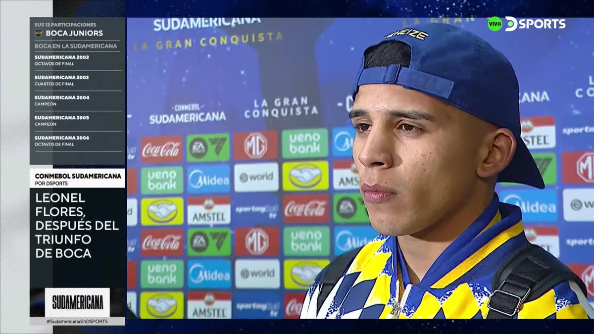 🗣️LEO FLORES: "Cuando yo estaba más abajo miraba mucho al Chango (#Zeballos), lo miraba y lo vemos ahora en las prácticas y es una cosa de locos. ¿De afuera? NEYMAR".