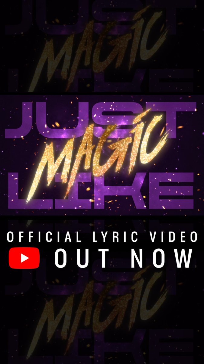 If there's one thing that's felt 'just like magic', it's all the love you've shown so far for this song and I couldn't be more grateful. Now it's time to turn it up and sing along! The official lyric video for my new single "Magic" is OUT NOW, exclusively on my YouTube channel. ⚡️✨ WATCH NOW: #newmusic