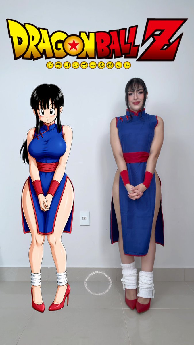 Chi-chi cosplay from Dragon Ball