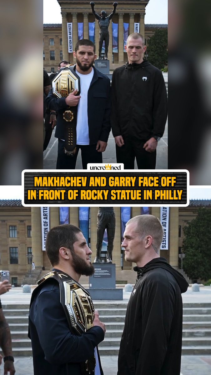 Face-to-Face For the First Time 👀 Islam vs Ian in Philly for the welterweight title at #UFC330
