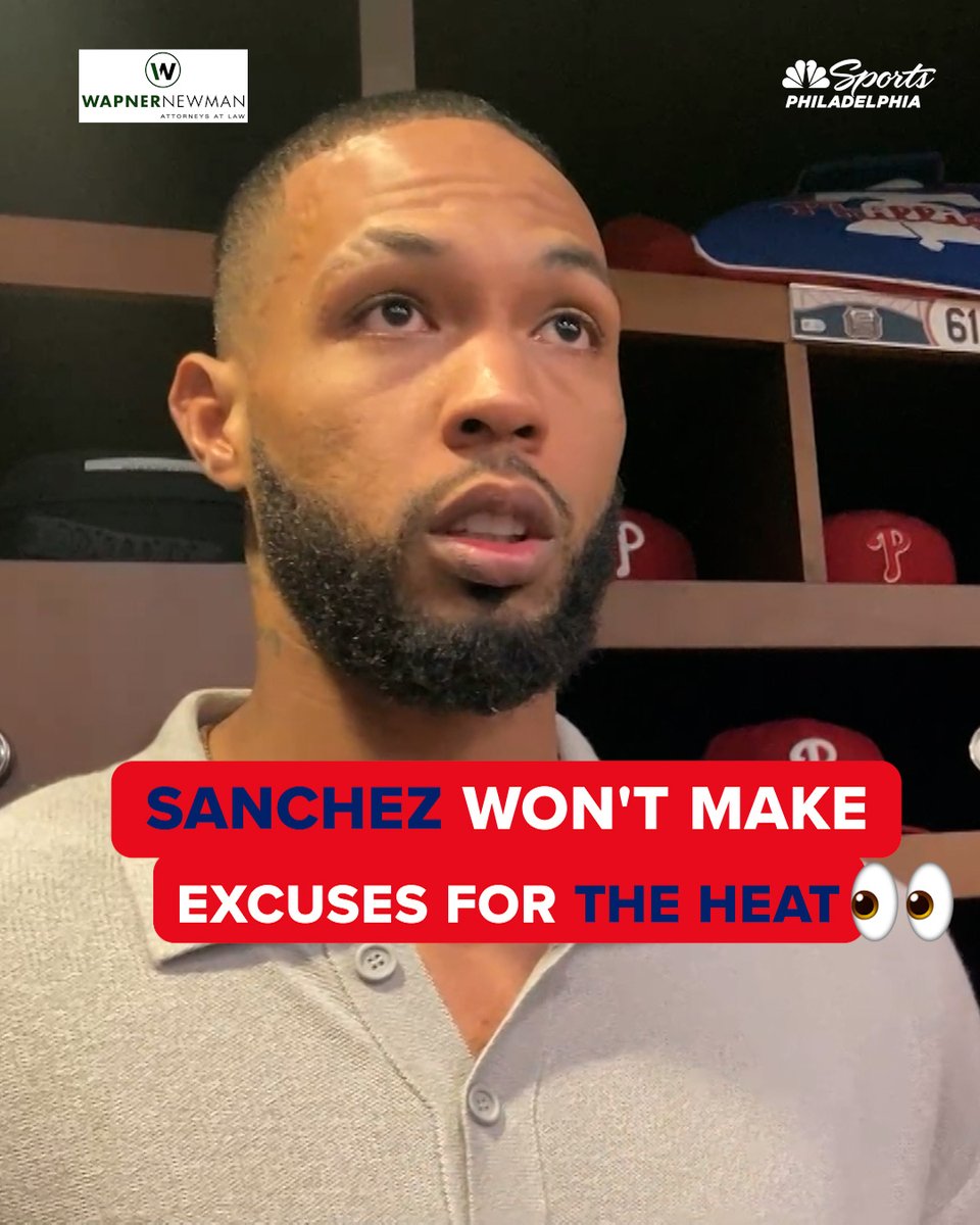 "We made a joint decision. We discussed it." Cristopher Sánchez discusses his conversation with Don Mattingly before exiting after 89 pitches. | Wapner Newman