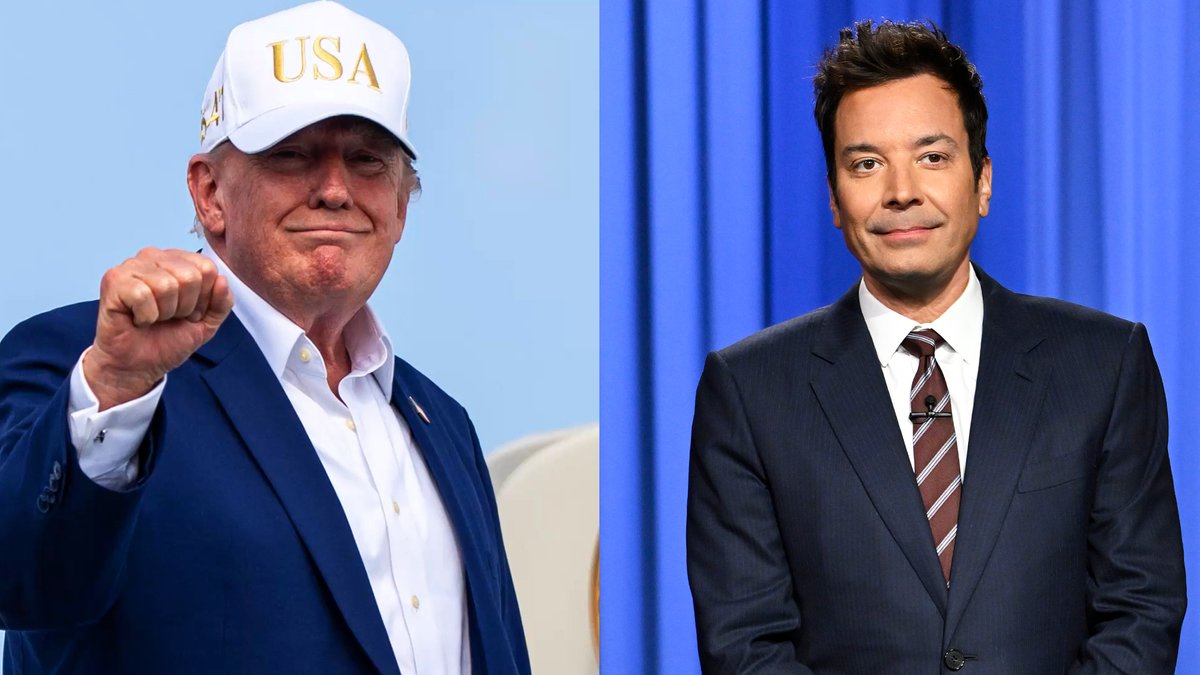 Last month, Trump hid in the back of a catering truck after a summit in Turkey… at least he has ONE exit plan. #FallonTonight