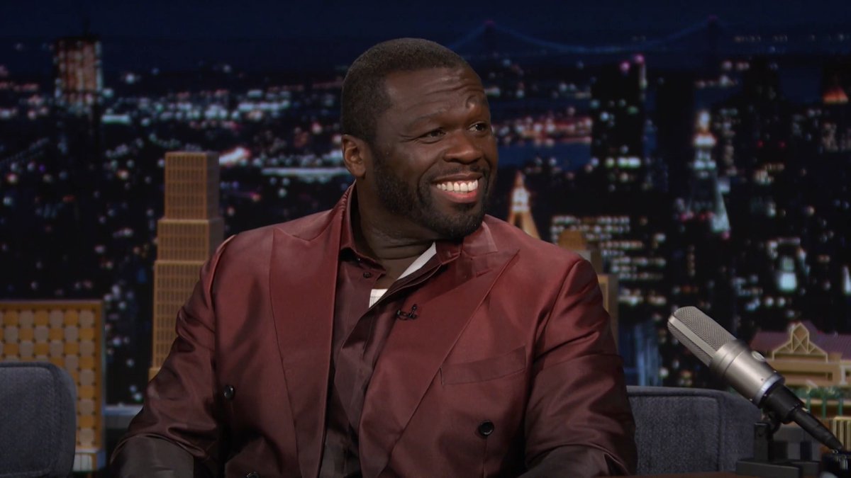 Curtis "50cent" Jackson talks executive producing his new UK-based show Fightland. #FallonTonight