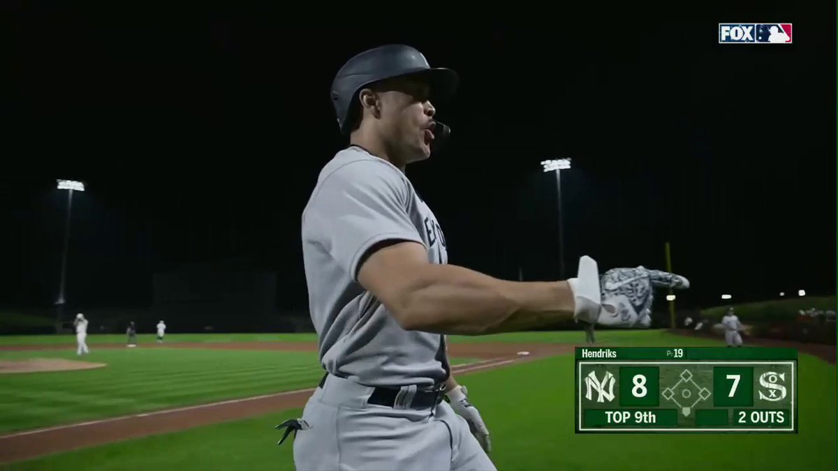Half a decade ago today, Giancarlo Stanton won the Field of Dreams game with this dramatic 2-run home run
